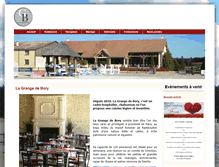 Tablet Screenshot of la-grange-de-bory.com